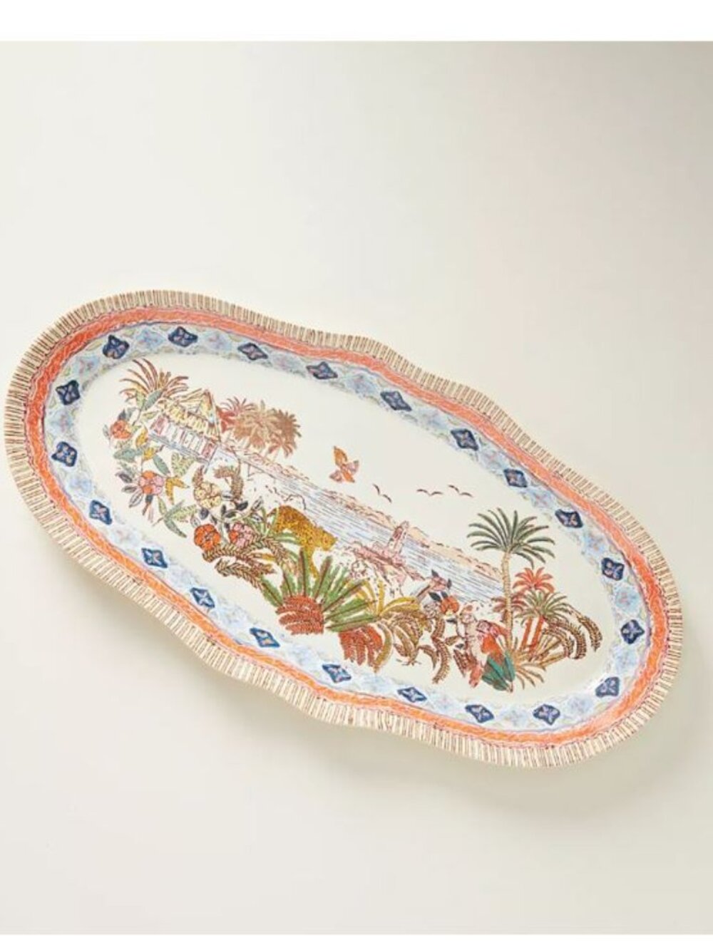 Anthropologie Vittoria Melamine Platter - New